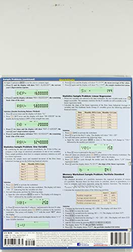 Ti Ba II Plus Calculator: A Quickstudy Laminated Reference Guide