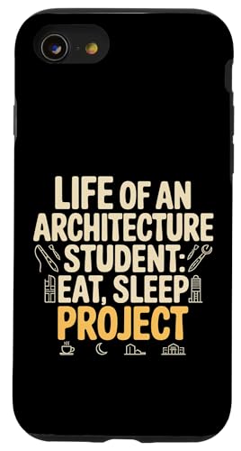Life Of An Architecture Student Eat Sleep Project - �X�}�z�P�[�X iPhone SE (2020) / 7 / 8 �p