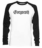 gorgoroth church shirt Gemütlich Gorgoroth Unisex Baseball T-Shirt Langarm Herren Damen Weiß Schwarz