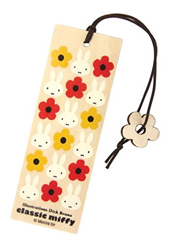 ナガノファクトリー DB/CM ディックブルーナ miffy ミッフィー ブックマーク しおり 花柄 (赤) 日本製 W40×H118×D1.6mm ナガノファクトリー DB/CM ディックブルーナ miffy ミッフィー ブックマーク しおり 花柄 (赤) 日本製 W40×H118×D1.6mm