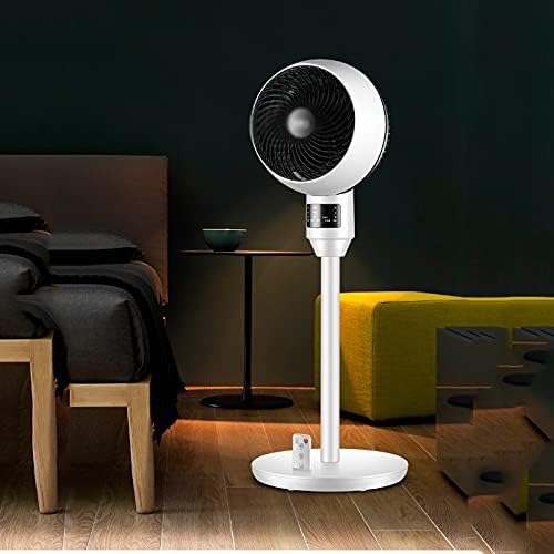 Electric Fan of Air Circulation Pedestal Desktop Mechanical Household Remote Control Mute Negative Purifier