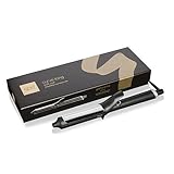 ghd Soft Curl Tong, Hair Curler, A Curling Tong for Voluminous Soft Curls, 32mm Large Round Barrel, For All Hair Types, Longer Lengths And All Textures, Black (AU Plug)