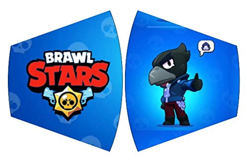 MÁSCARA BRAWL STARS CORVO (MÉDIO)