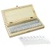 Labvida 50PCS Prepared Microscope Slides, Microbiology Specimen Slides for Kids, Adults LVQ091