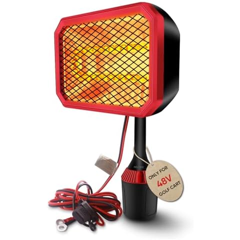 Gociean 48V Battery-Powered Golf Cart Heater Cover