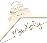 Personalized Bridal Dress Hangers | Bride & Wedding & Bridesmaid Gifts, Mr & Mrs Custom Hangars, Graduation Keepsakes | Doctor/Phd & Professional Career Hangers
