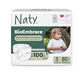 Naty BioEmbrace Baby Windeln | Zertifiziert hautfreundlich für empfindliche...