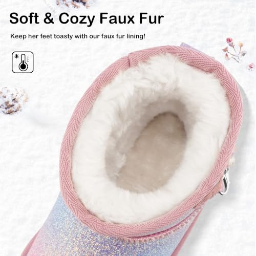 Image of Stelle Girls Winter Boots Warm Fur Lined Snow Boots
