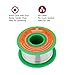 Electronic Solder Wire 0.6mm 100g No Lead, Rosin Flux Core, Electronics Solder Wire, Electrical Solder Fine Gauge 0.02, Alloy Solder Sn99 Ag0.3 Cu0.7