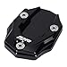 Produktbild Fransande Motorrad Kickstand Pad SeitenstNderplatte VerlNgerung für FJR1300 FJR 1300 2001-2019 (Schwarz)