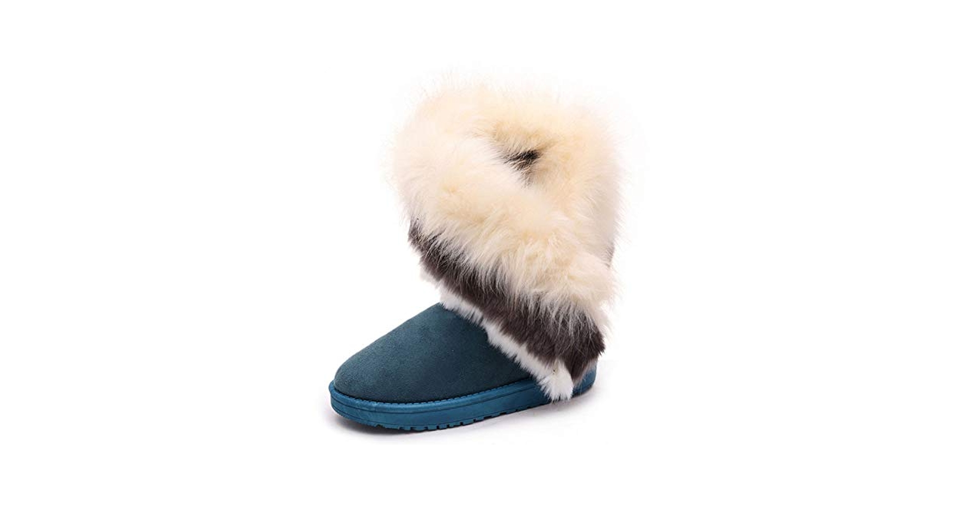Amazon.com | King Ma Women's Faux Fur Tassel Winter Snow