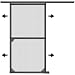 Produktbild 1PLUS Insektenschutz Alu Spannrahmen System Premium Schiebetür, 120 x 240 cm in verschiedenen Farben verfügbar (Anthrazit)
