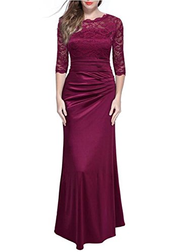 Robe de mariée en dentelle YALI vêtement de cérémonie pour femme coupe ajustée et dos nu élégant