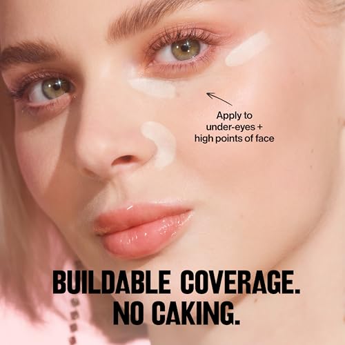 Revlon Glimmer Brightening Concealer, Under Eye Makeup, 165, 0.3 fl oz - image 4