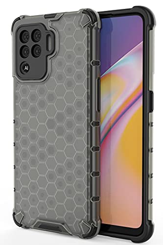 Image of Glasgow | for Oppo A94 Stylish Look Pattern Back Case Cover for Oppo A94 - Black