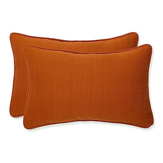 Plush Outdoor Lumbar Pillows Set