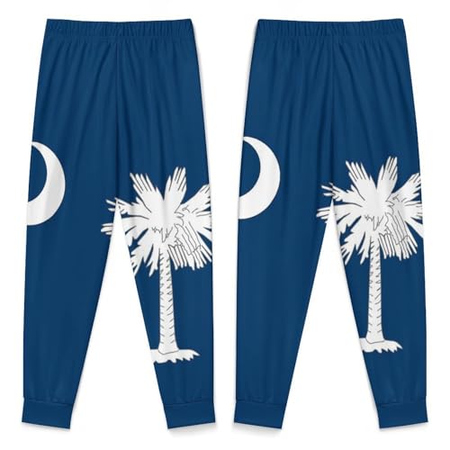 South Carolina State FlagChildren's Home Pajamas, Simple And Versatile, Suitable for Daily Wear110CM3