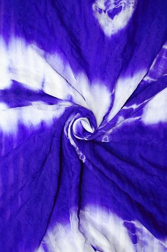 Chandrakala Chiffon Dupatta for Women, Shawl Scarf Wrap Chunni (D288-P)4