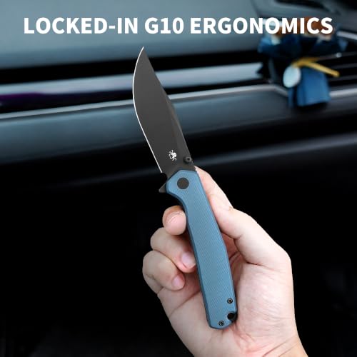 Image of Lancet Pocket Knife, Swedish 14C28N EDC Knife, G10 Folding Knives