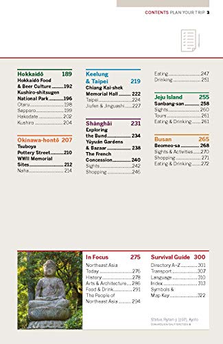 Lonely Planet Cruise Ports Northeast Asia 1 (Travel Guide) #TOP3