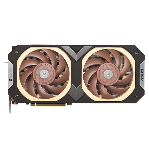 NVIDIA GeForce RTX 4080 SUPER NOCTUA OC Edition Scheda Video Gaming 16 GB GDDR6X, NVIDIA DLSS3 Ada Lovelace, Ventole Noctua, Dual BIOS, Tecnologia 0db, GPU Tweak III, RTX4080S-O16G-NOCTUA - Scheda video - Immagine 1