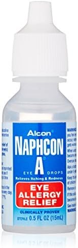Naphcon A Allergy Relief Eye Drops 15 ML - Buy Packs and SAVE (Pack of 3)