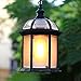 Produktbild LWJPP IP55 wasserdichte Pendelleuchte Retro Garage Vineyard Patio Hängelampe Beruf Regenfest Kronleuchter Außen Aluminium-Druckguss Außen Chandelier (Color : Black)