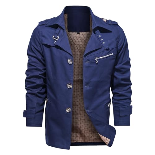 Veste en velours côtelé gris pour homme taille M style baseball