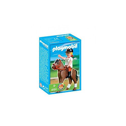 Preisvergleich Produktbild PLAYMOBIL® 4191 - Reiterhof - Reiterin mit Pferd