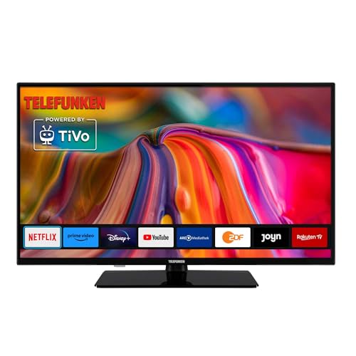 TELEFUNKEN T40X840 Home 40 Zoll LED TV (Flat, 40 Zoll / 101 cm, Full-HD, SMART TV)