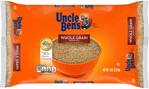 UNCLE BEN'S Whole Grain Brown Rice Bag, 5lb.