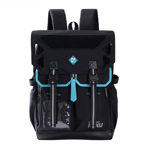 ZGTMSZ × Hatsune Miku Kooperationsserie Rucksack Herren Damen - 27L Reiserucksack Schulrucksack - Große Laptop Rucksack