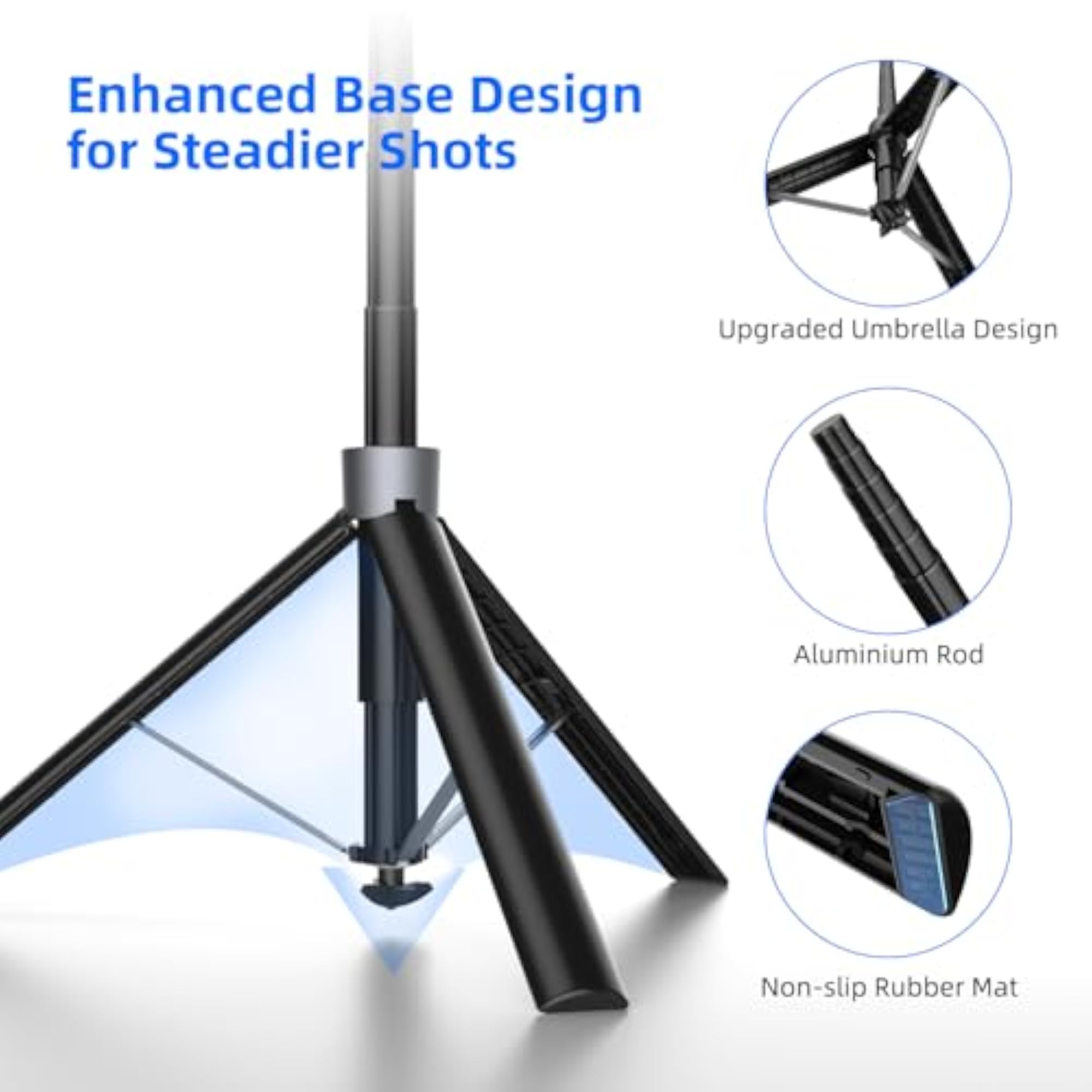 71 Automatic Selfie Stick Tripod with Rotating Handle