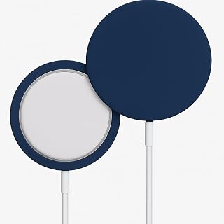 LIRAMARK Silicone Cover Compatible with MagSafe Charger (Only Compatible with Original 15W Apple Magsafe Charger), (Magnet Price In India