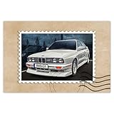  Foto Póster Arte de Pared Decoración 60x40cm Precioso Coche M3 E30 No. H4566M_WEPL1E