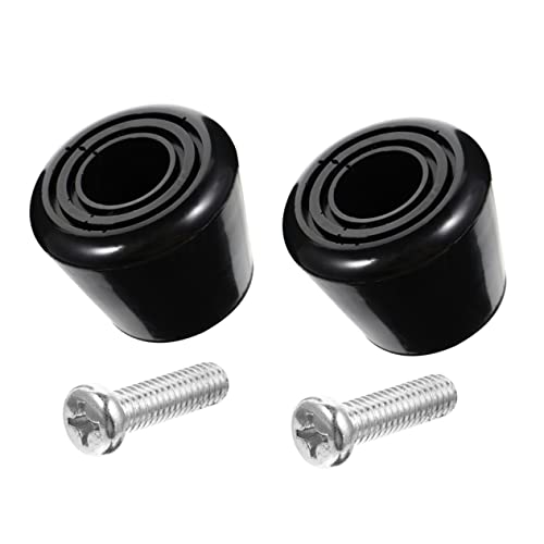 JOINPAYA 1Set Double Row Roller Skates Brake Block Durable Toe Stopper for Four Wheel Skates Easy to Install Provides Stability for Fast Stops Includes Brakes and Screws