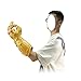 Bulex LED Light Up Infinity Gauntlet with Removable Magnet Gem Infinity Gloves Stones Halloween Cosplay Costume Accessories (Ki.d, Gold-Gems are not removable)