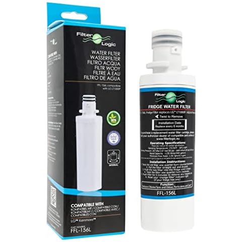 Filtro de agua para frigorífico FilterLogic FFL-156L compatible con LG LT1000P Cover
