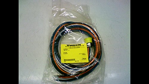 Turck Ckf 74-7-2 7-Pole Female Single Ended Straight Cable Ckf 74-7-2