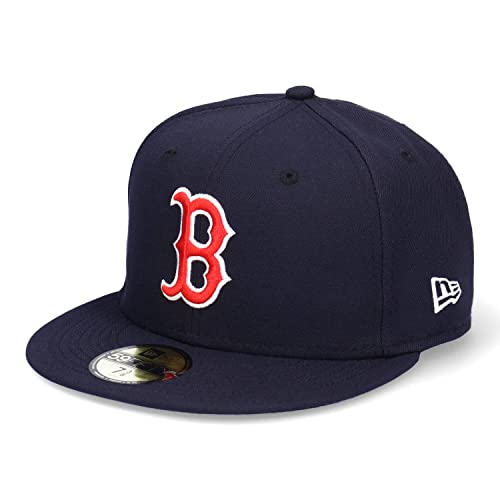 [ニューエラ] 59FIFTY ボストン レッドソックス ネイビー キャップ BOSTON RED SOX (7 1/2 (約59.6cm)) [並行輸入品]