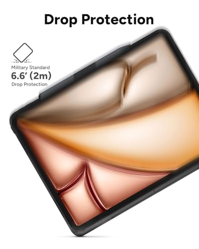 Image of ZAGG Pro Keys 2 iPad Air 13 inch (M4) / (M3) / (M2) Keyboard Case - Wireless Keyboard & Detachable Folio Case | Laptop-Style Backlit Keys, Multi-Pairing Bluetooth, 6.6 ft Drop Protection