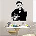 HOLnhyYY Música Rock Elvis Presley Decoración De Vinilo Pegatinas De Pared para El Hogar Tatuajes De Pared Decoración para El Hogar