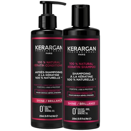 Kerargan - Duo Ultra Riparatore Shampoo & Balsamo alla Cheratina