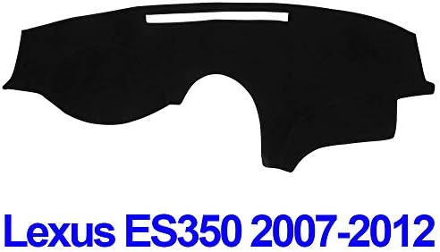 JIAKANUO Auto Car Dashboard Carpet Dash Board Cover Mat Fit Lexus ES350 2007-2012 (Black MR-064)