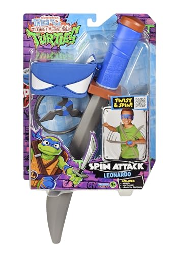 Teenage Mutant Ninja Turtles Tales of the Spin Attack Leonardo Katana Sword Role Play by Playmates Toys