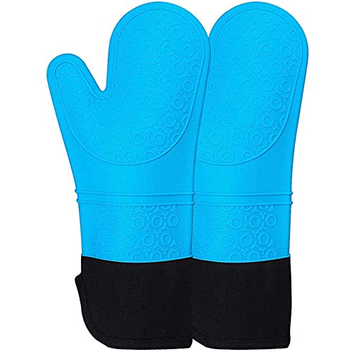 Guantes de silicona resistentes al calor con superficie antidesgaste 1