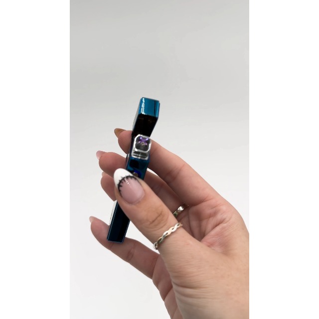 Encendedor eléctrico de aluminio IllumiArc azul miniatura 6