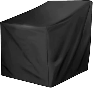 SEWACC Capas De Cadeira De Capa De Cadeira Giratória Capa De Jardim Lounge Assento Profundo Capa De Cadeira De Jantar Capa De Cadeira De Pátio Capa De Proteção Solar Para Móveis
