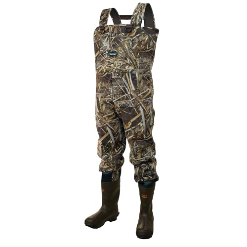 FROGG TOGGS Amphib Neoprene Bootfoot Waterproof Fishing Camo Chest Wader for Fishing