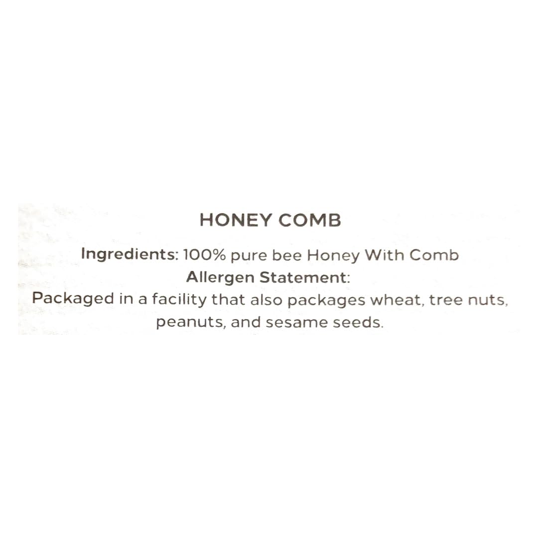 Buram Gourmet Raw Honeycomb | All-Natural | Pure Unfiltered | Edible Wax | No Additives, No Preservatives | Harvested from Turkish Mountains | 7.05 oz (Pack of 12)
